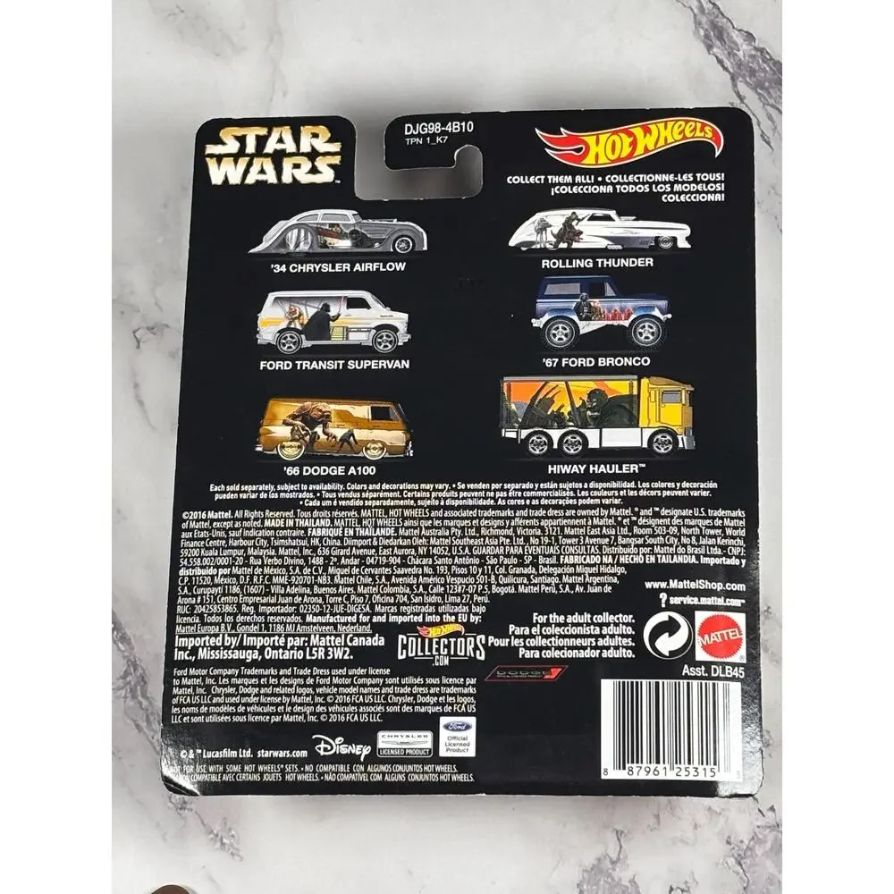 Hot Wheels Hiway Hauler Pop Culture Ralph McQuarrie Star Wars 2017 New 1:64
